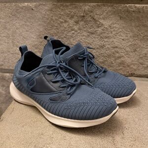 Vessi Everyday Move Waterproof Sneaker Men’s Size 8 Blue Lightweight Knit Shoes